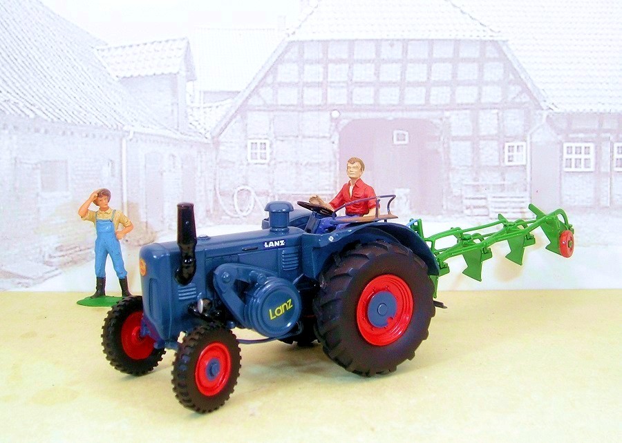 Lanz D6006 Halbdiesel Bulldog von Britains