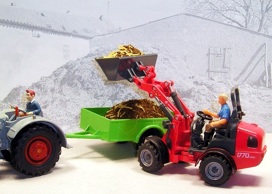 Weidemann Hoflader von Siku
