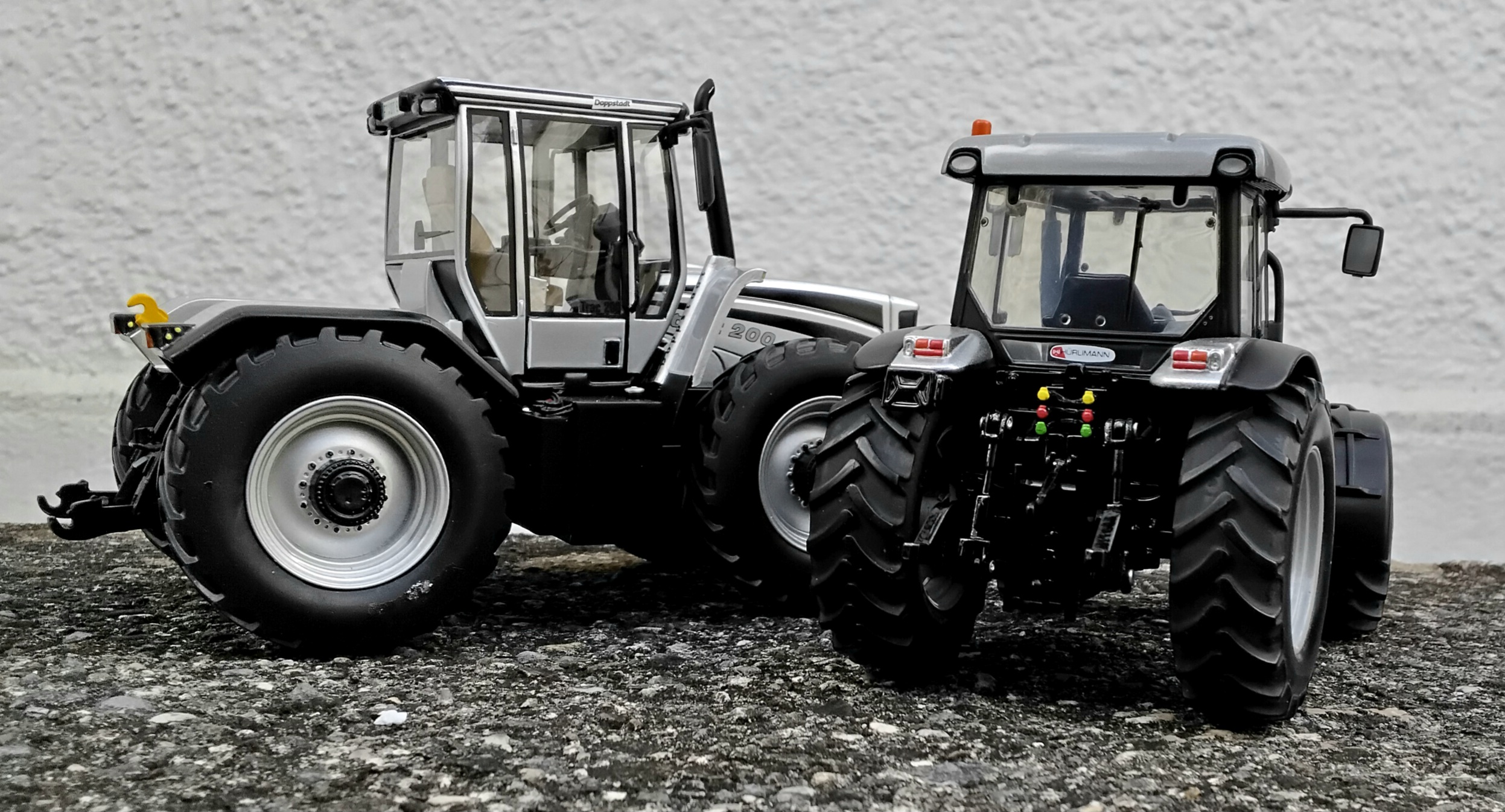 Doppstadt trac 200 & Hürlimann XB MAX 100