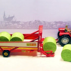 Krone Benac RBR 3000 Rundballen-Ladewagen von Britains