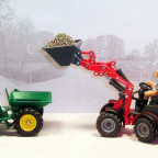 Weidemann 1770 CX50 Hoftrac mit ROPS-Überrollbügel von Siku