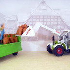 Claas Targo C50 Teleskoplader/-stapler von Siku
