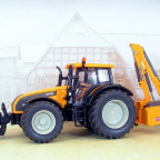 Valtra T191 mit Kuhn Böschungsmäher von Siku